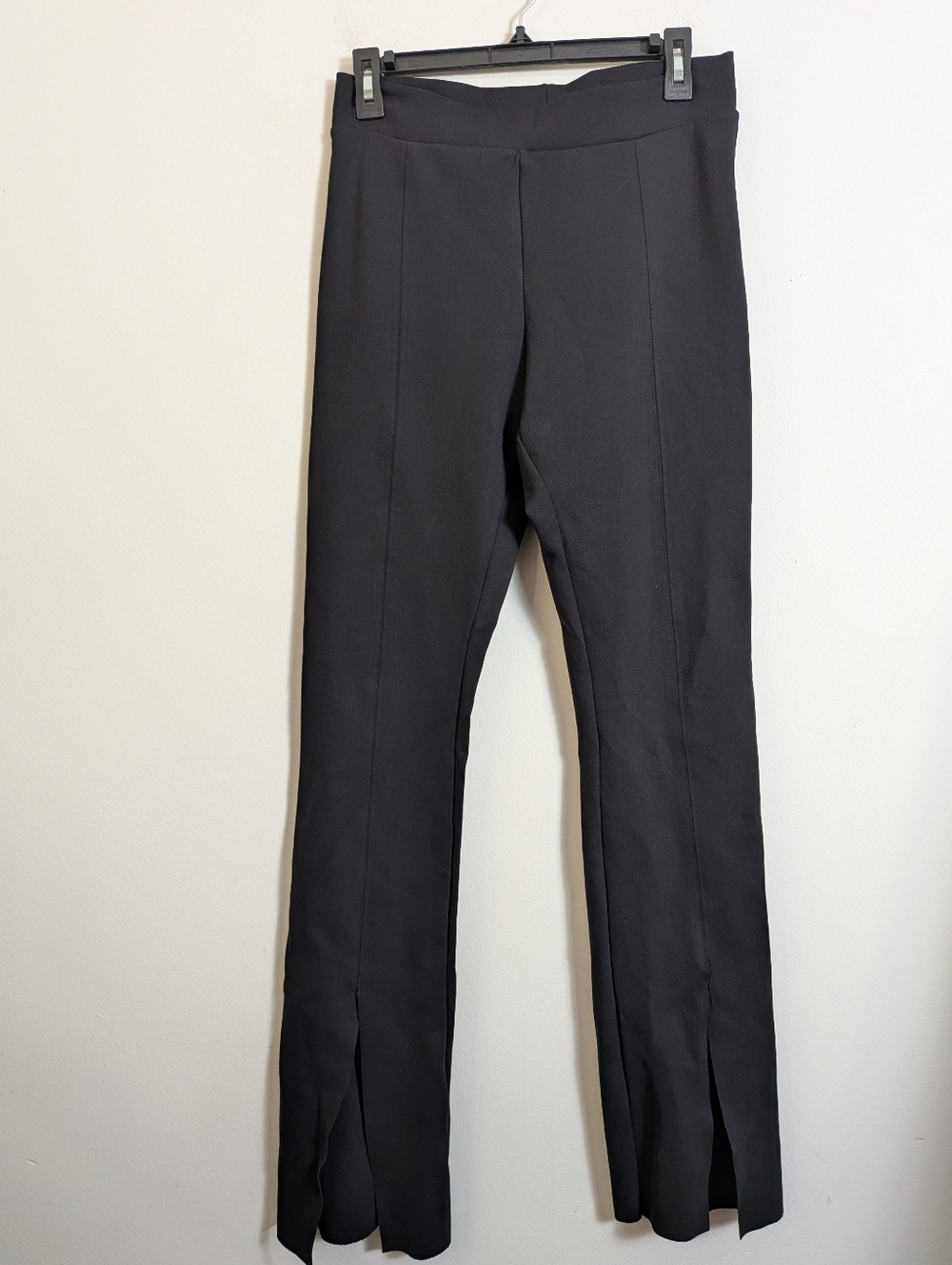 Commando Neoprene Pants Split Front Black Sz L
